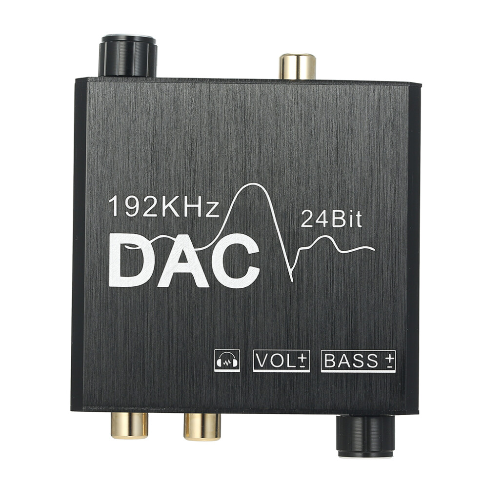 Digital To Analog Audio Converter 192Khz 24Bit Dac Converter Optical Coaxial Input 3.5Mm Audio Output Adapter 7691323453463