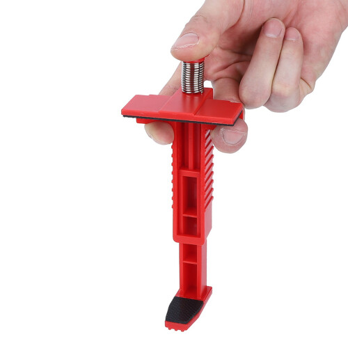 2PCS Brick Liner Runner Wire Drawer Bricklaying Tool Leveling Measuring Tool Engineering AccessoryRed 2
