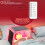 LED Red Infrared Light Panel 45W Wrinkle Removal Folding Light Therapy Device 100‑240VUK Plug 12