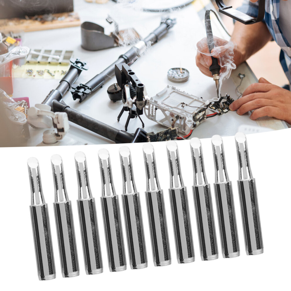 10Pcs 900Mt4c Leadfree Soldering Solder Iron Tips Replacement Soldering Accessory 9421323456113