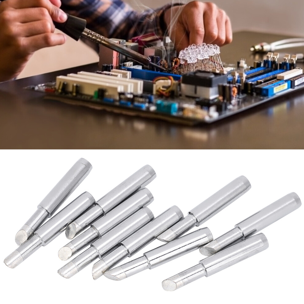 10Pcs 900Mt5c Leadfree Soldering Solder Iron Tips Replacement Soldering Accessory 4101323456515