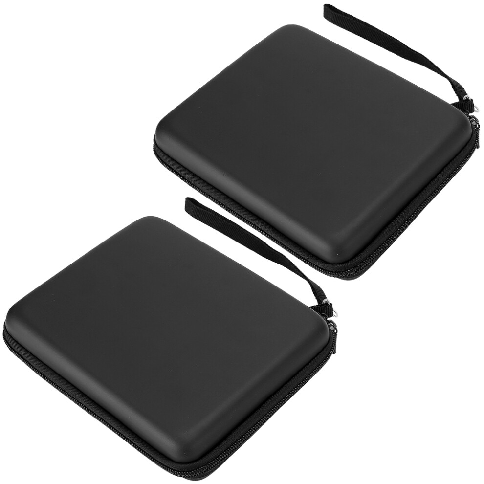 2Pcs Eva Hard Package Case Storage Portable Bag Protective Case With Lacing For 2Dsblack 8701323457657