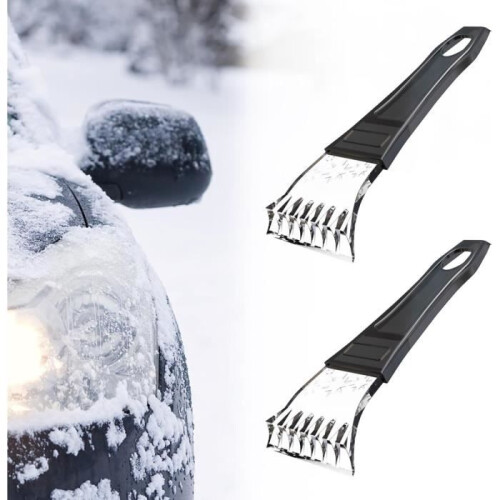 2 Stück Auto-Windschutzscheiben-Schneeschaber, Windschutzscheiben-Eisschaber, Auto-Windschutzscheiben-Schneeschaber