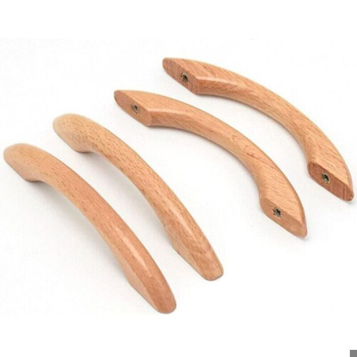 8er Set Holzmöbelgriffe in Bogenform VHV 2