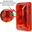 12V LED Home Security Alarm System Blitzlicht Rot VHV 3