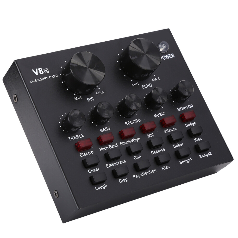 V8 Live Broadcast Sound Card Mobile Phone Usb Host Multifunction Computer Karaoke 4291323460206
