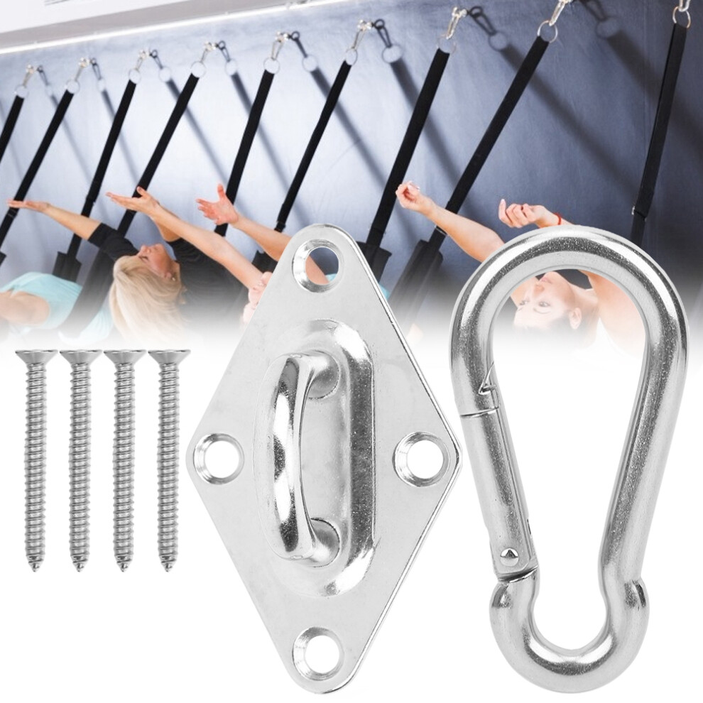 304 Stainless Steel Hammock Plate Hook Swing Sandbag Punching Bag Hanging Buckle 9431323460539