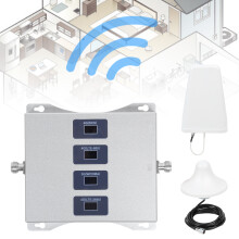 Mobile Signal Repeater Lte800/1800/2100/2600MHz Booster Amplifier 4G LTE 4 Band Set