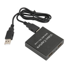 HDMI Video Capture Card USB 2.0 Loop-Out 4K Unterstützung Elektronikgerät 5V