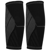 Unisex-Schienbeinschoner Kompressionsarmband Nylon Neopren Schwarz S/M/L