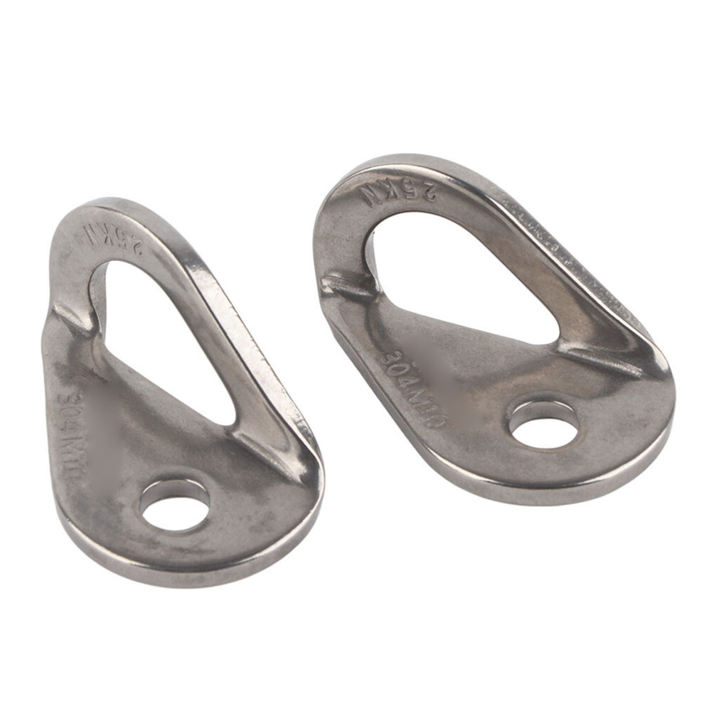 2Pcs Mountain Climbing Bolt Hanger 304 Stainless Steel Outdoor Caving Protection Accessorym10 7901323464766