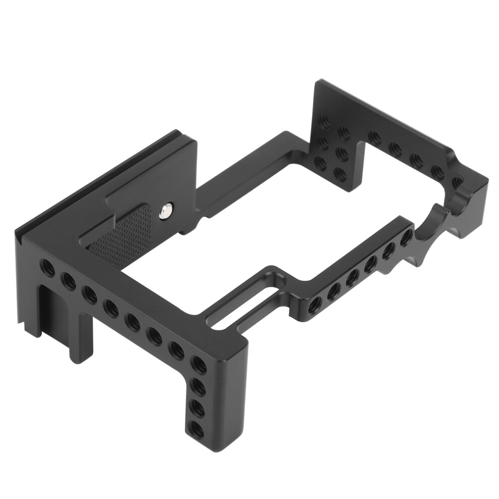 Metal Camera Cage Protection Cover With Cold Shoe Mount Fit For Canon M6 Mark 2 Cameras 8241323465493