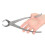 Bonsai-Gartenschere aus Karbonstahl, ergonomische Gartenschere mit Griff 3