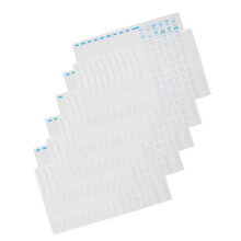 50Pcs Portable Degradable Water Soluble Dog Poo Bags Pet Waste Eco Friendly Paper