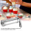 Cookies Press Maker Kit Biscuits Maker Press Machine Bakeware with 20 Cookies Molds 4 Nozzles 3