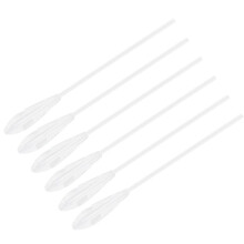 6 Stück Acryl Sinkbojen, transparent weiß, 20 g Angelzubehör