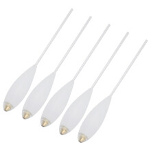 5 Stück Acryl Große Waschbeckenauftriebskörper, 10 g, Weiß + Gold, Umweltfreundlich