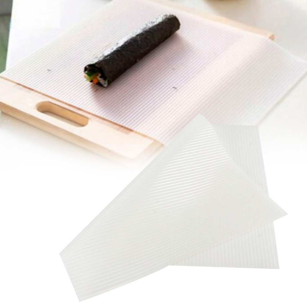 Non&#8209;Stick Reusable Washable Silicone Sushi Roller Maker Rolling Mat Kitchen Accessory-image-OPC-PHW7FXR-NEW