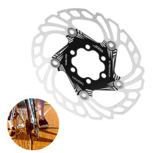 Mountain Bike Bicycle Brake Disc Floating Cooling Rotors 5 Stud 140mm Cycling AccessoryBlack