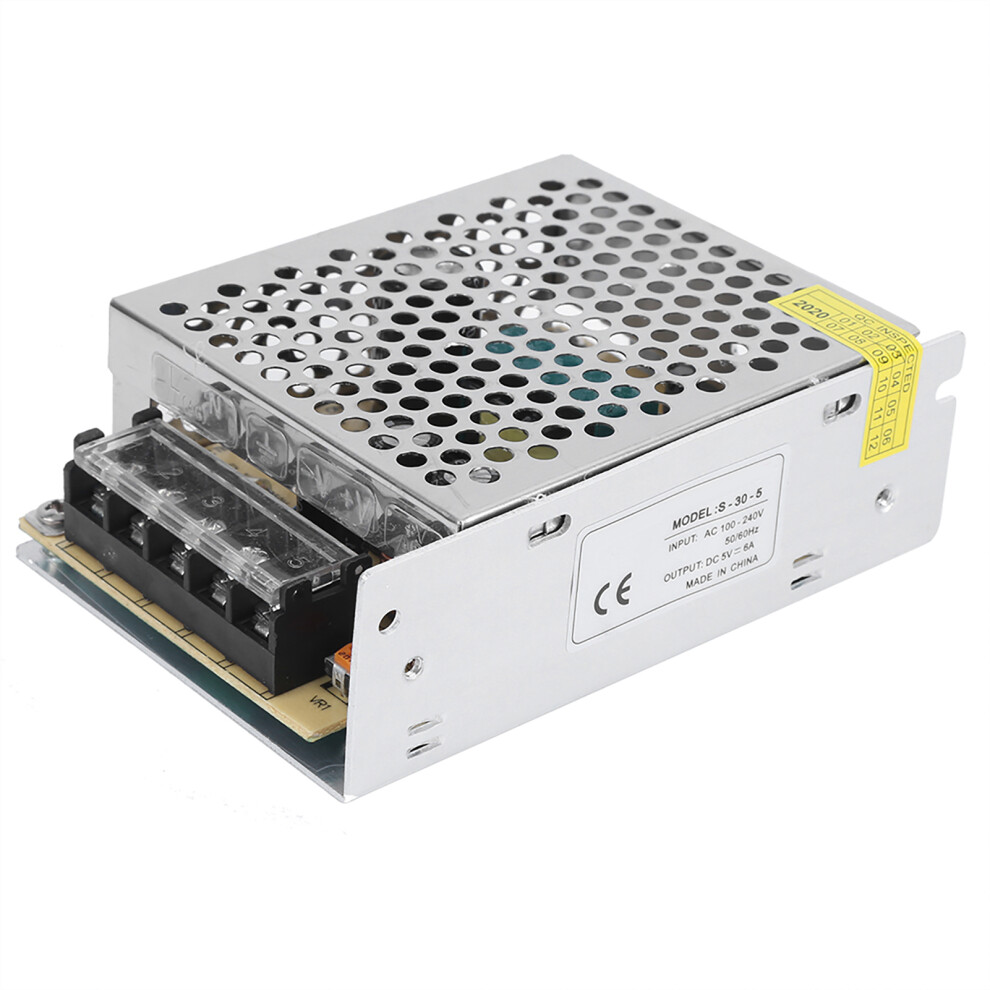 Switching Power Supply Drive Adapter Led Equipment Reulated Transformer For Cctv Dc5v(Sâ30Â5Ï¼5V 6A 30Wï¼Ac100â240V ) 6921323470018