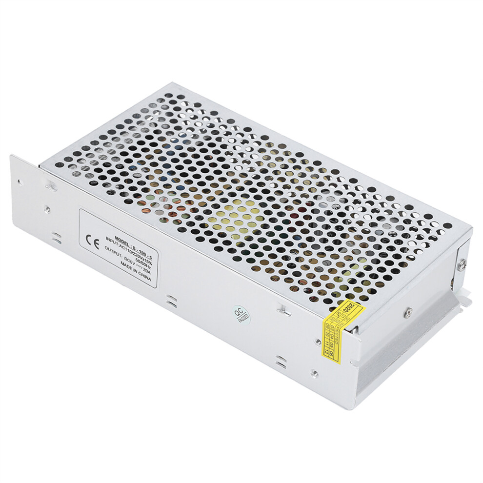 Switching Power Supply Drive Adapter Led Equipment Reulated Transformer For Cctv Dc5v(S-100-5Ï¼5V 20A 100Wï¼Ac110/220V15% ) 4001323469938