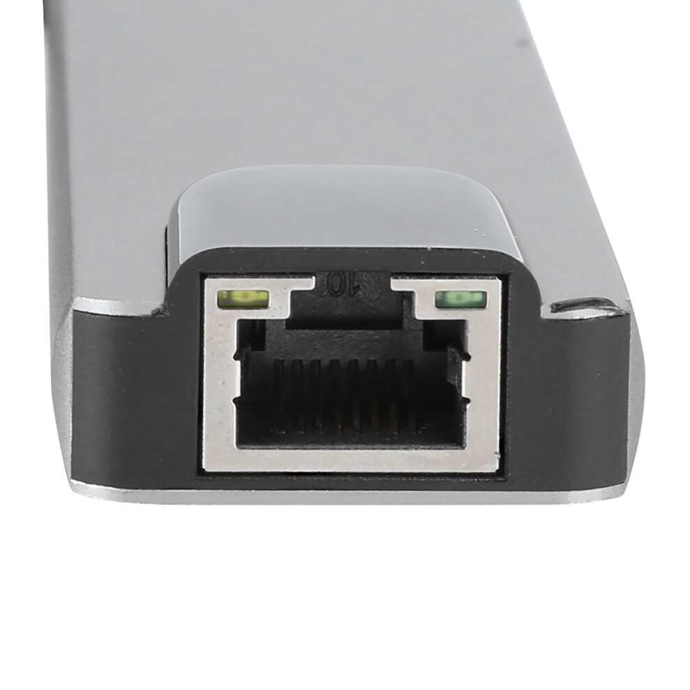5 In 1 Typec Hub To Hdmi Adapter 4K Typec To Gigabit Ethernet Rj45 Expansion Port 7651323475674
