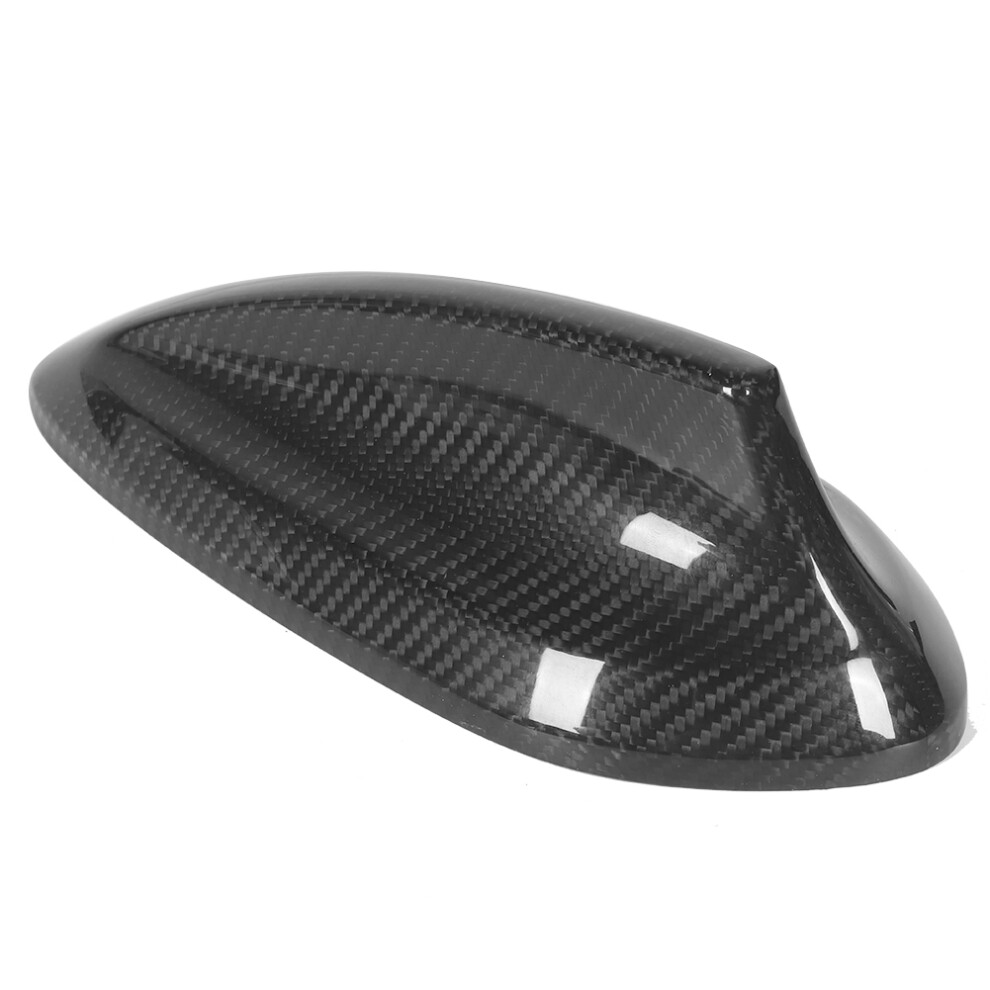 Universal Dry Carbon Fiber Shark Fin Antenna Cover Fit For E90 E92 E46 E36 E60 E70 F20 F30for F30 Style 4981323479703