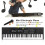 Electronic Organ Microphone and Recording Function 54‑Key Piano Keyboard BF‑5438 12