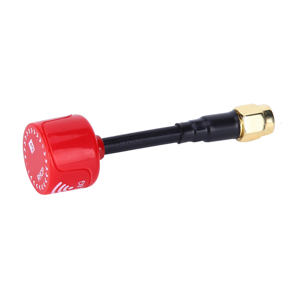 5.8Ghz 3Dbi Rhcp High Gain Antenna For Fpv Racing Drone Rc Parts Accessory(Rouge Aiguille Intã©Rieure Sma) Rouge Aiguille Intã©Rieure Sma 4951323484038