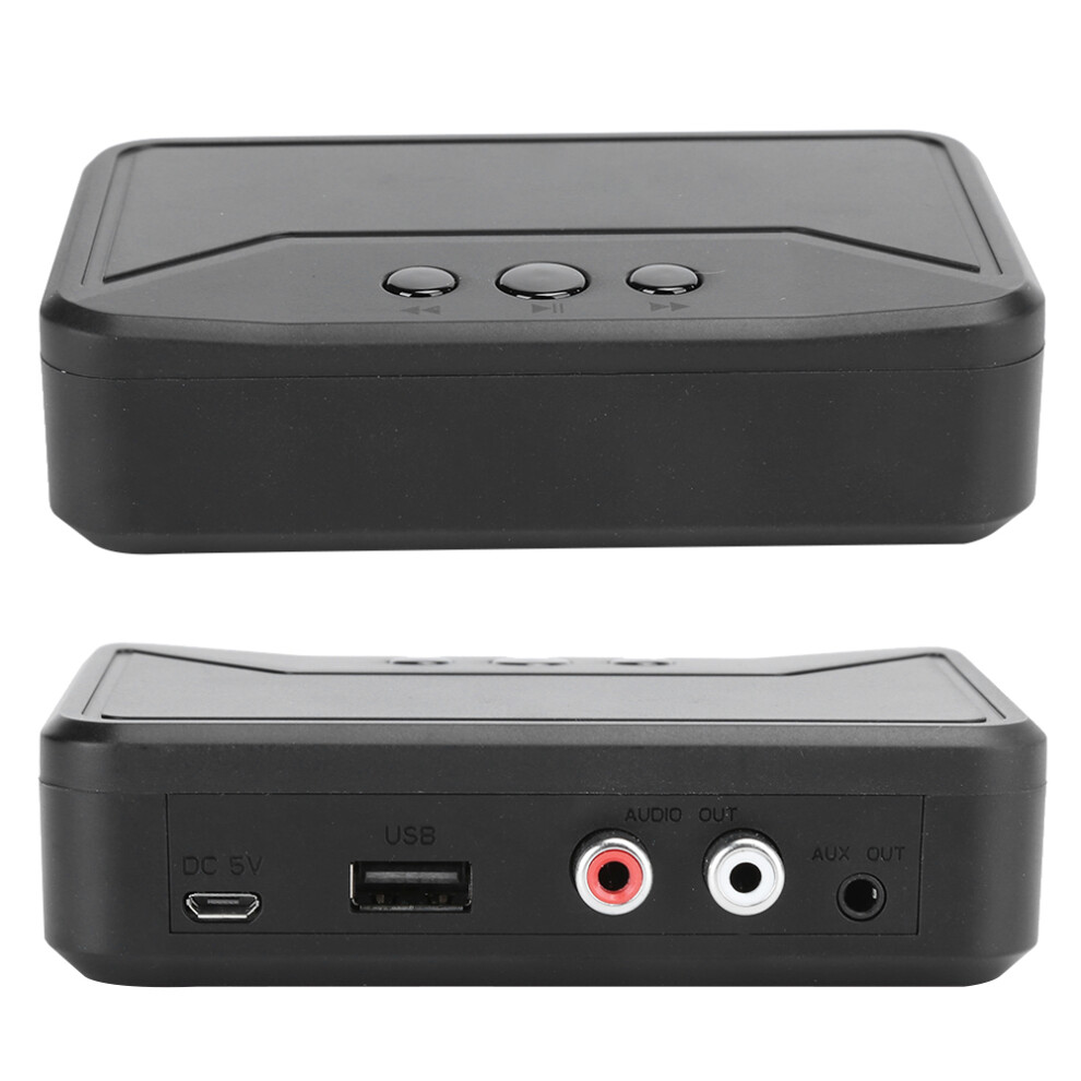Bluetooth 5.0 Receiver Wireless 3.5Mm Jack Aux Nfc To 2Rca Usb Audio Stereo Adapter 9431323483903