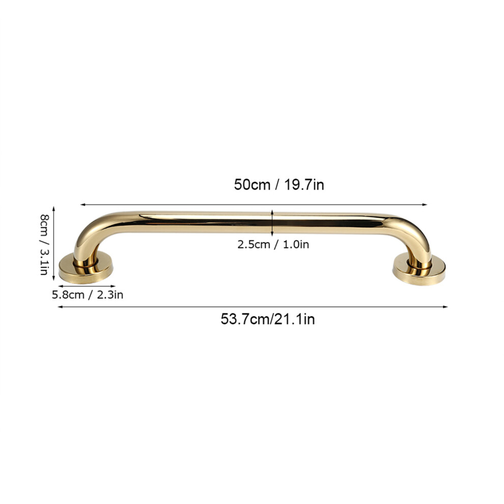 Bathroom Toilet Stainless Steel Bathtub Hand Bar Shower Safety Handrail Accessory 50cm