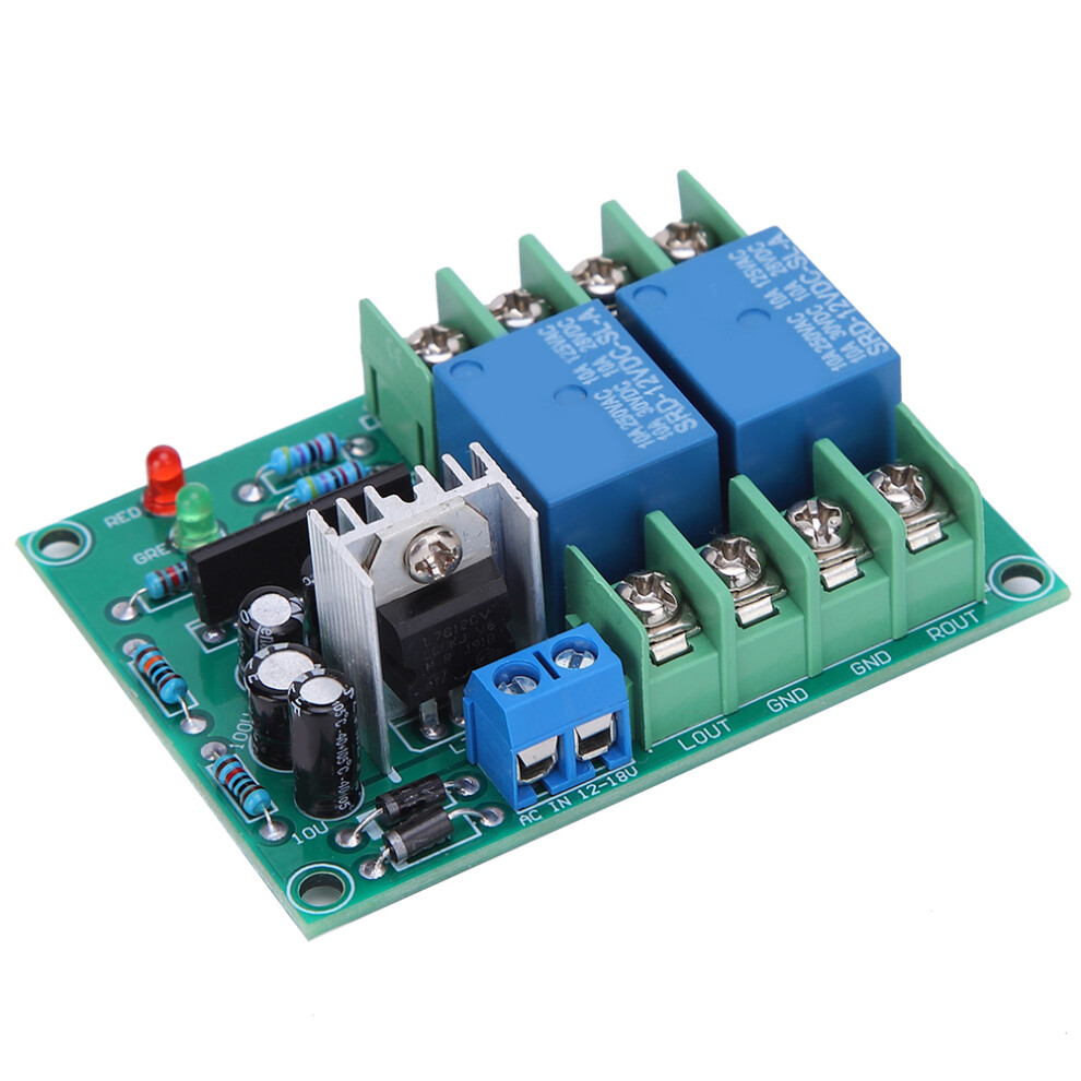 Speaker Protection Circuit Board Dual Channel PowerâOn Mute Delay Component 10A Ac12â18V 4971323485743