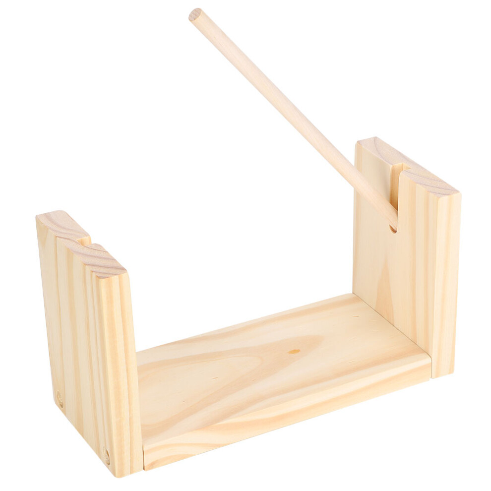 Twine Holder French Handcrafted Wooden Thread Spool Line String Weaving Accessories 24Cm 6941323490410