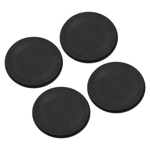 Solid Wood Upright Piano Caster Cups Coaster with Anti-slip EVA Pad, 4pcs/Set 2