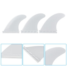 Tri Fin Thruster-Set aus Nylon-Kunststoff FCS G5 Surfboardfinnen für alle Wellen