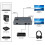 4k HDMI Audio Extractor HighDefinition with 1 Points 2 Converter USB Port Computer Supplies 9