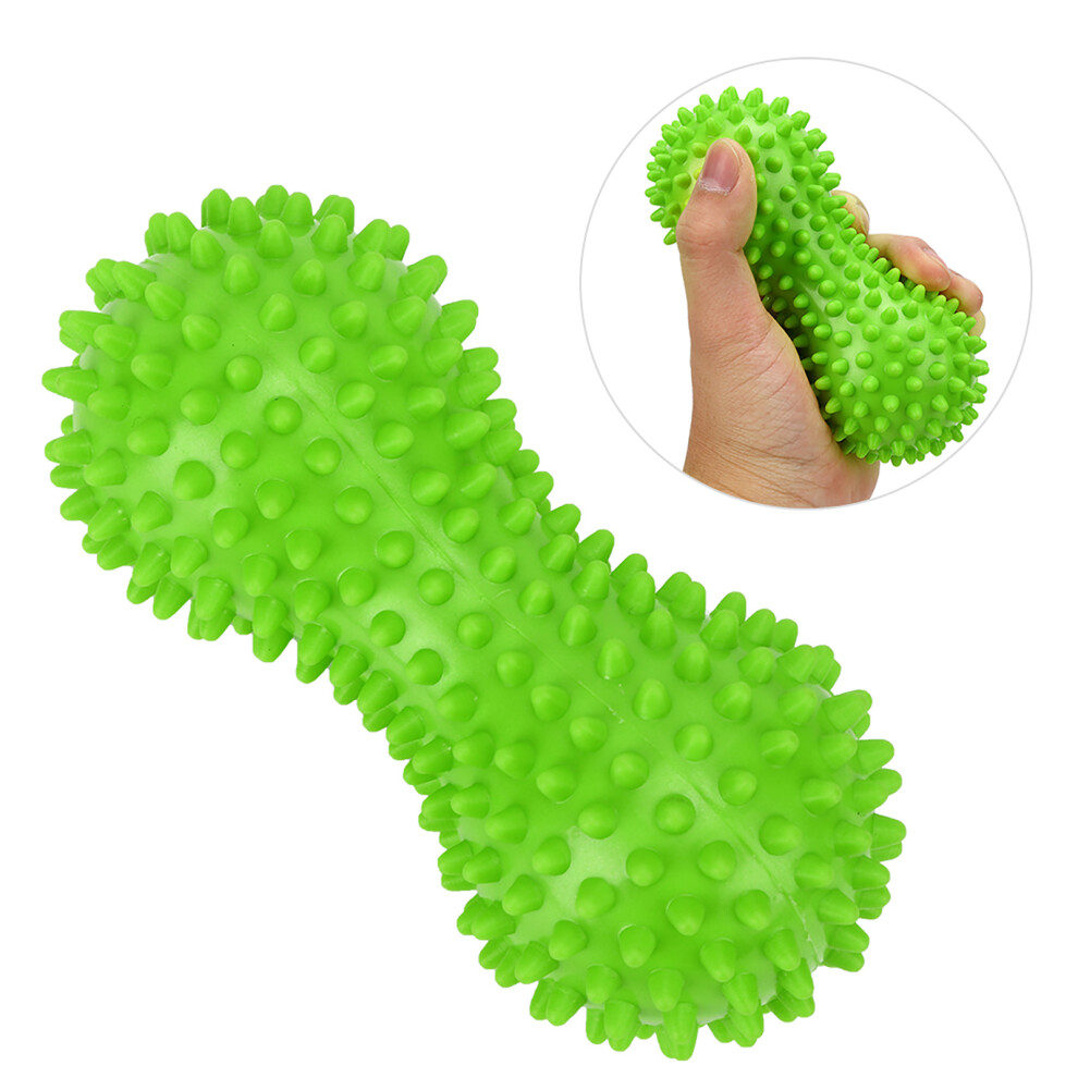 PVC Spiky Massage Ball Fascia Muscle Hand Planta Pedis Relaxation Ball for Fitness Yogagreen