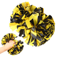 Colorful Cheerleading Flower Cheering Hand Pompoms for Gymnastics Competition Sport Supply
