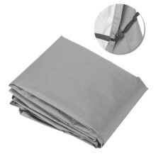 Gray Waterproof Dustproof Table Chair Cover Boat Protection Cover 61x56x64cm for Outdoor Use