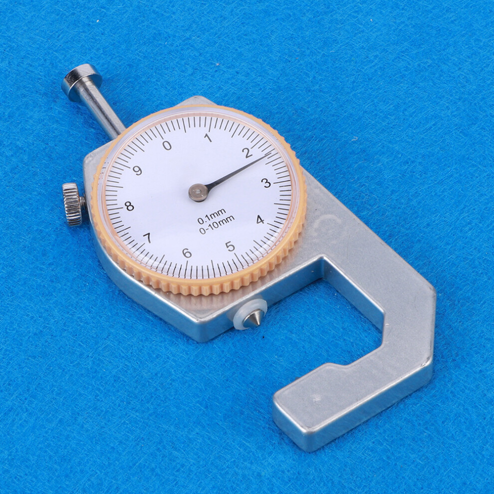 Thickness Gauge Silver Portable Accurate Measuring Jewelry Leather Board Equipment 0Â10Mmcone Head 7661323501747