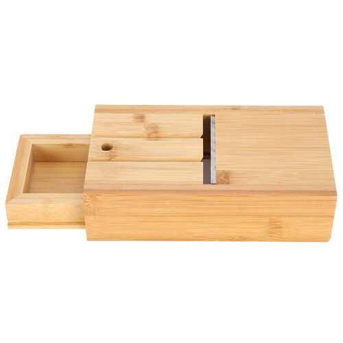 Adjustable Bamboo Soap Cutter Planer Tools HandMade Soap Making Supplies with Drawer 1