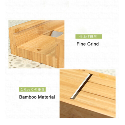 Adjustable Bamboo Soap Cutter Planer Tools HandMade Soap Making Supplies with Drawer 2