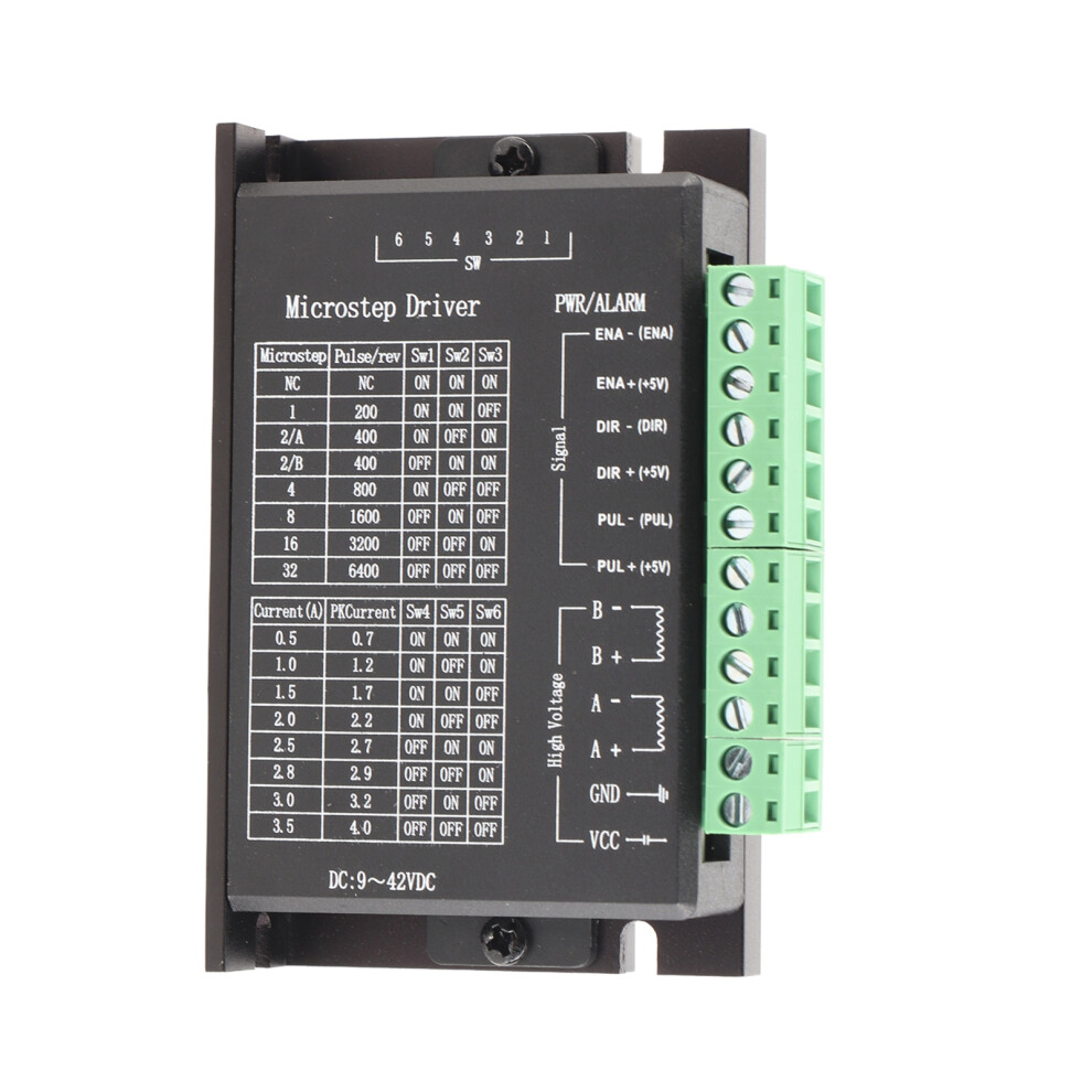 Driver Controller Cnc 32 Subdivision 42/57 Stepper Motor Tb6600 Control Module 4.0A 42V 7641323501725