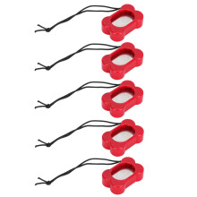 5PCS Pet Training Clicker Adjustable Three Gears Compact Lightweight Supplies for Dogs