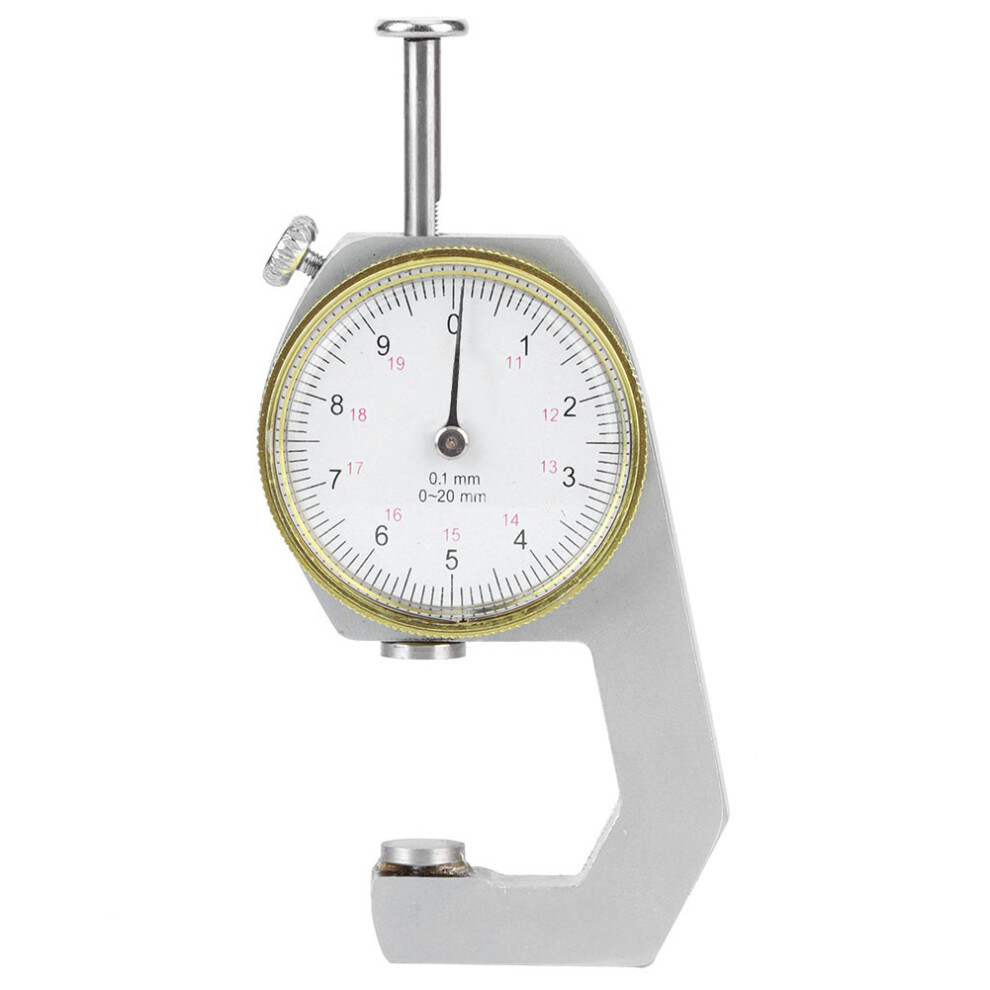 Thickness Gauge Silver Portable Accurate Measuring Jewelry Leather Board Equipment 0Â20Mm 8721323505189