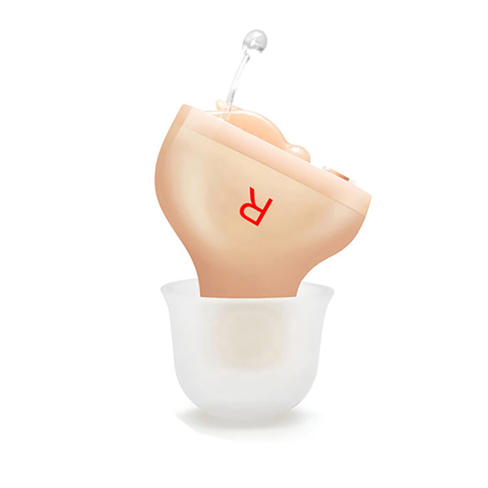 Mini Hearing-aid Invisible Sound Amplifier Volume Adjustable Ear Hearing Assistant Helper for Deaf Elderly Ear Care