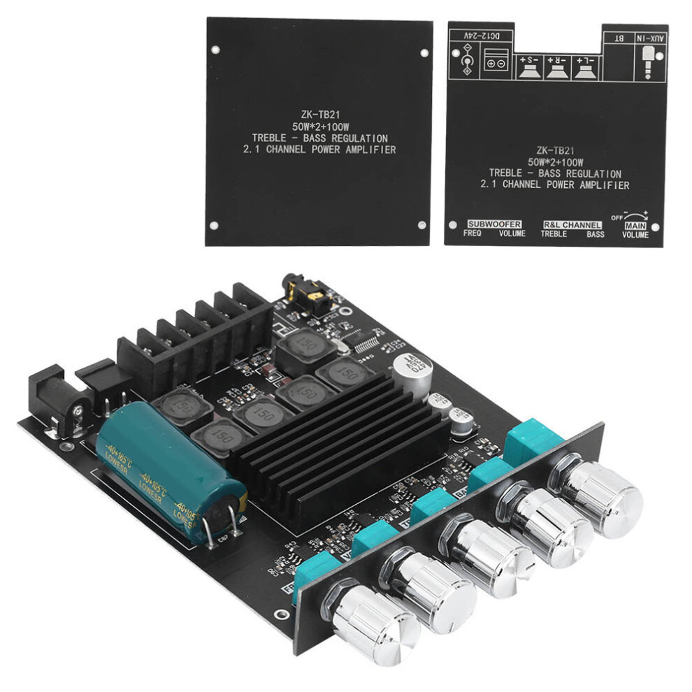 Power Amplifier Board For Bluetooth Digital Volume Potentiometer Module 2.1 Channel 5081323507532
