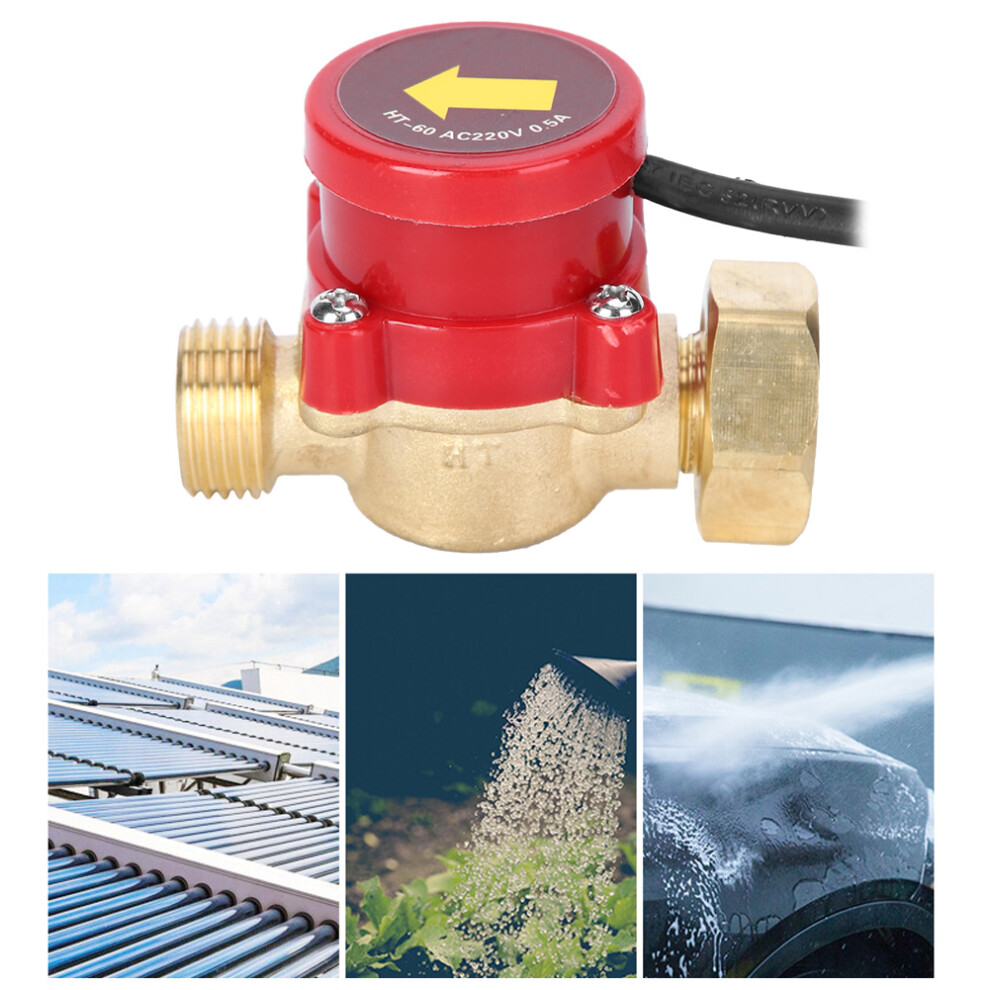 Water Pump Flow Sensor Electronic Pressure Automatic Control Switch Htâ60 6Â4 220V 60W 7891323507528