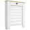 Homcom (S) HOMCOM Radiator Cover with Drawer, Horizontal Slat, White 2