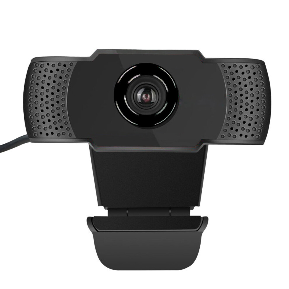 Webcam 1080P Computer Office Camera Builtin Microphone Free Drive Usb X22 Black 4691323511296